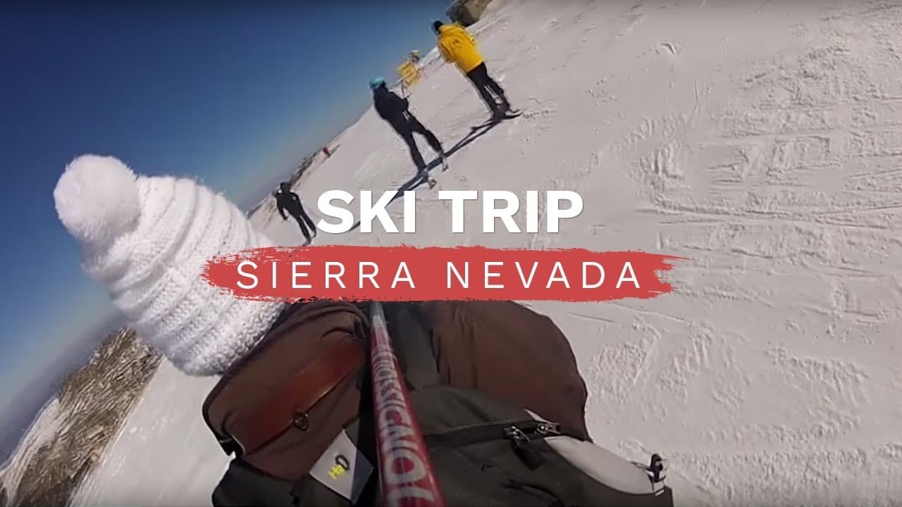 Lots of fun skiing and falling in Sierra Nevada, Spain 12