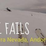 Our ski fails compilation. Funny moments learning 5