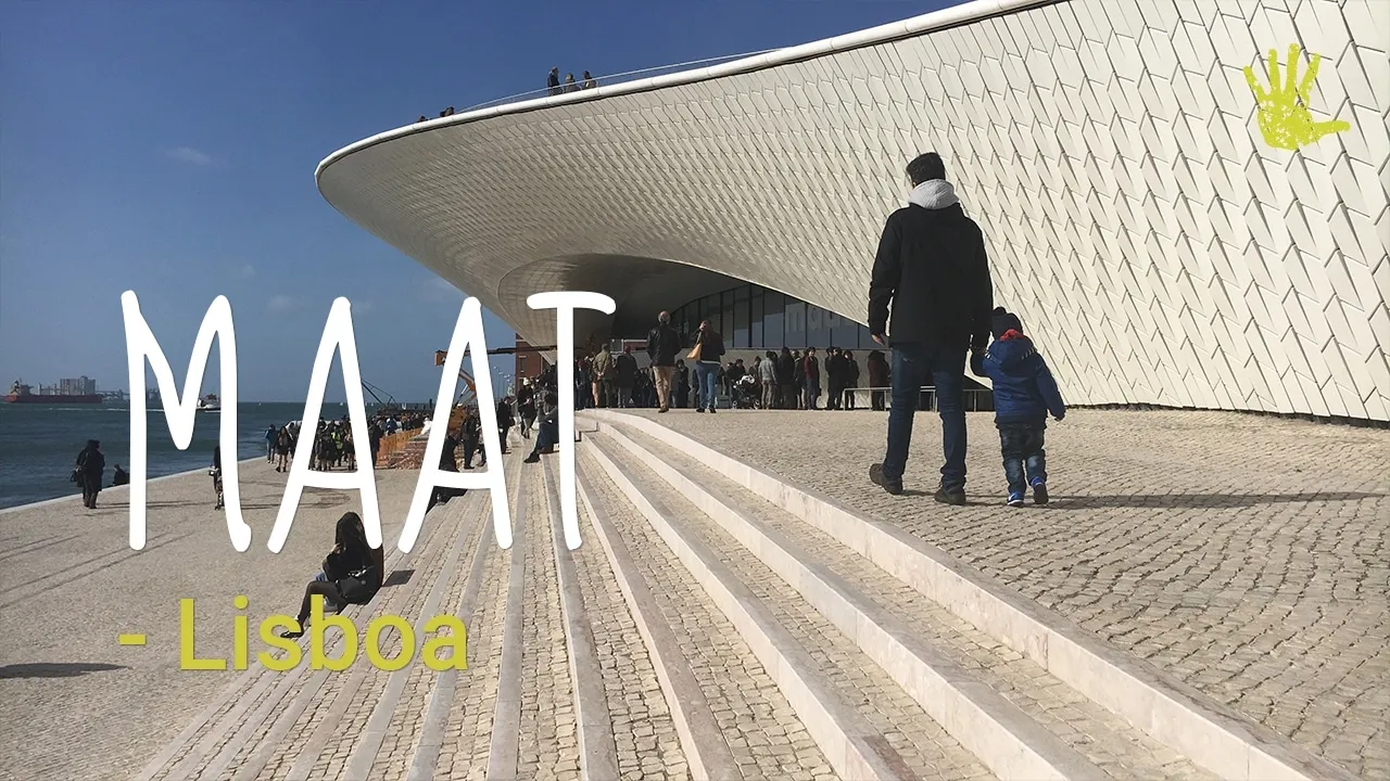 Riverside walk in Lisbon, we went to visit MAAT 2