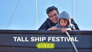 Lukas learns about ships - Tall Ships Regatta 6