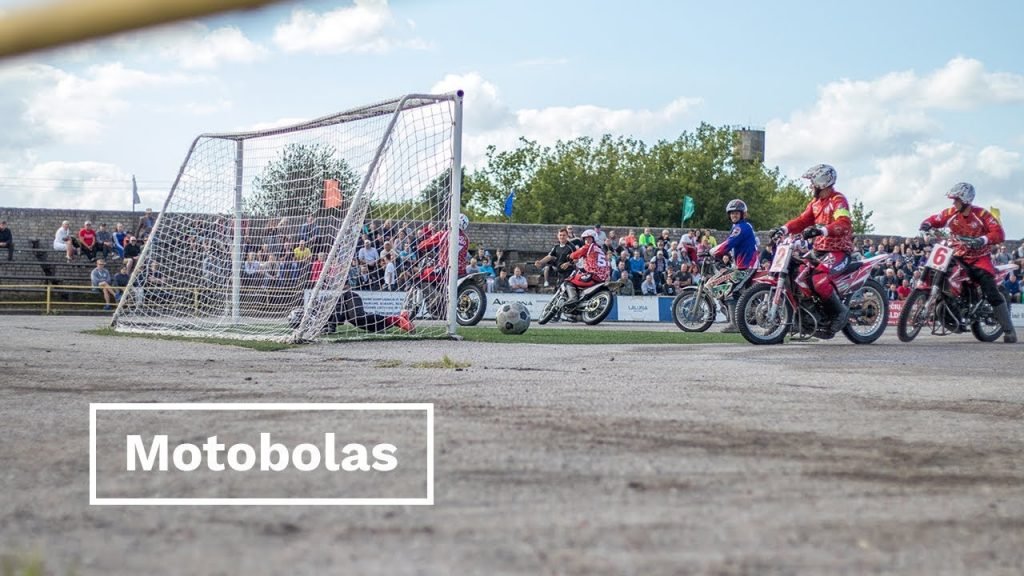 Futebol de mota, um desporto super original - Motobol 1 Futebol de mota, um desporto super original - Motobol 1