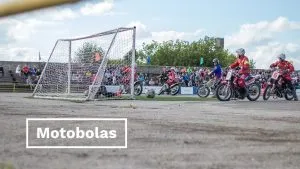 Futebol de mota, um desporto super original - Motobol 1