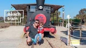 Praia do barril, a day around trains and anchors 3
