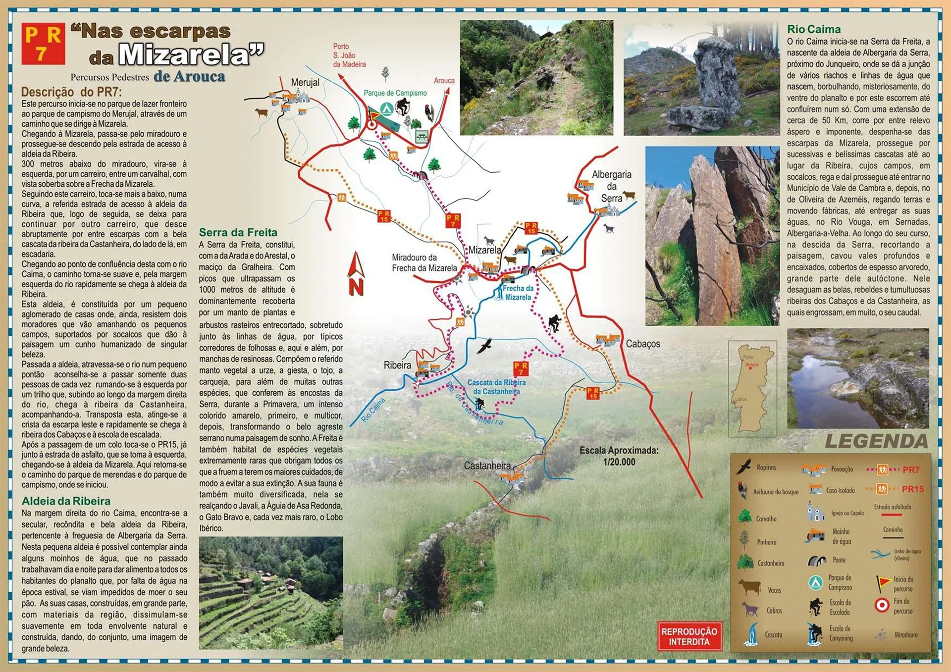 Nas escarpas da Mizarela PR7