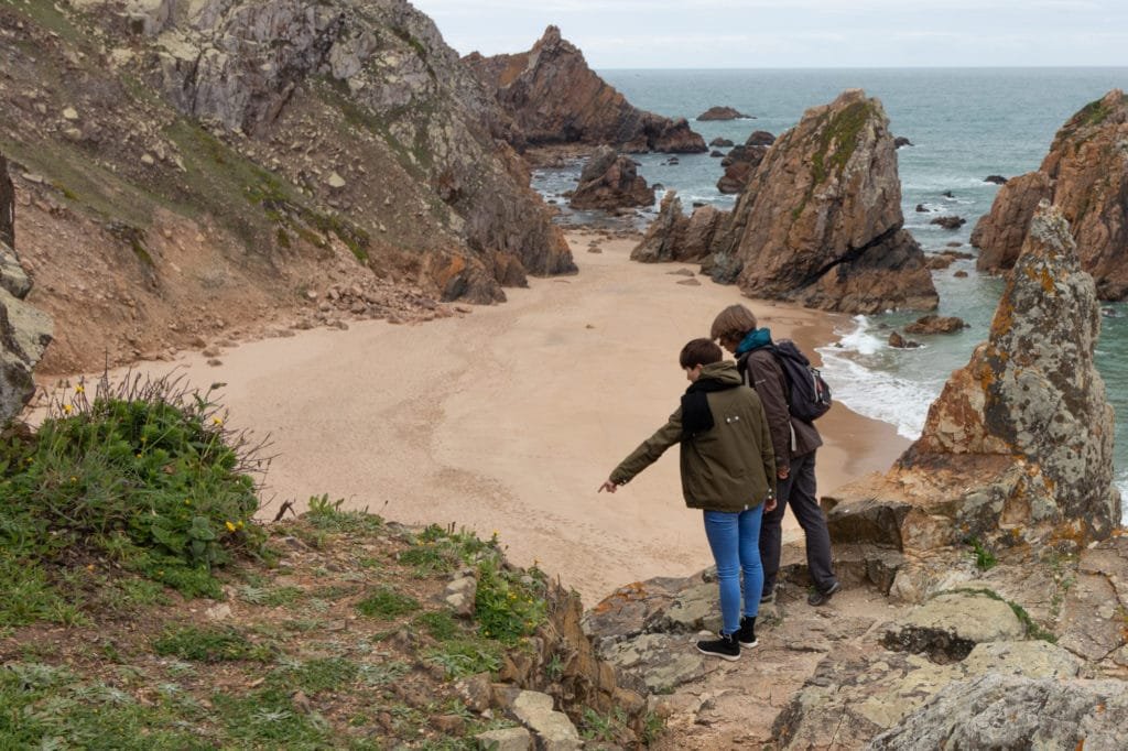 praia da ursa looking down