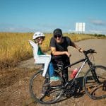 cadeira de bicicleta para criança