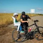 cadeira de bicicleta para criança