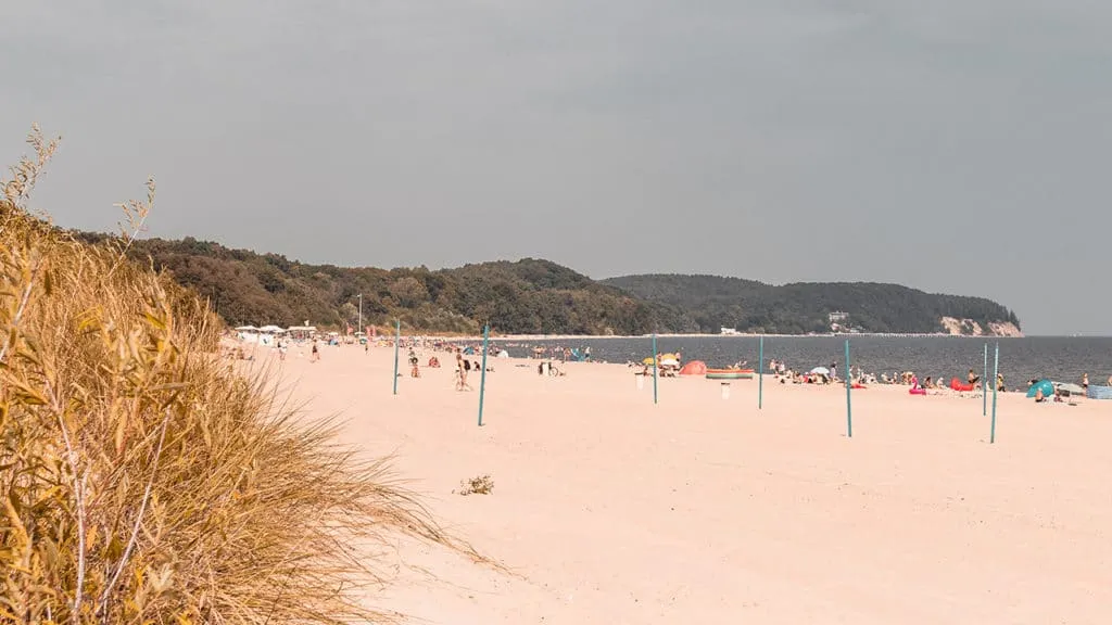 O que fazer em Sopot, praia na Polónia? 1 sopot beach