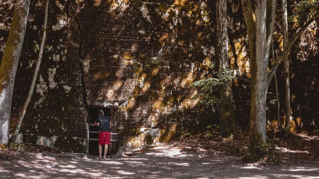 Wolf's lair Hitler’s Bunker in Poland