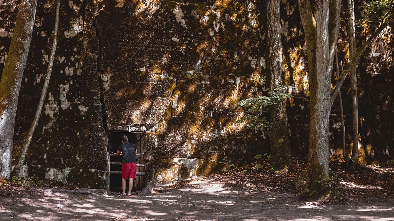 Wolf's lair Hitler’s Bunker in Poland