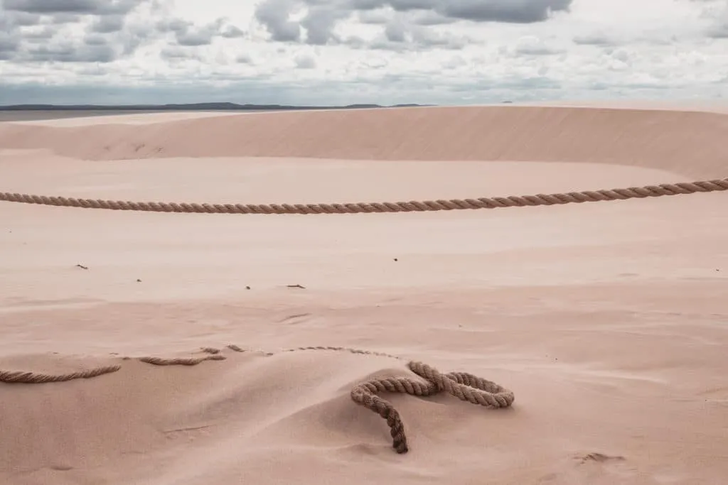 sand dunes