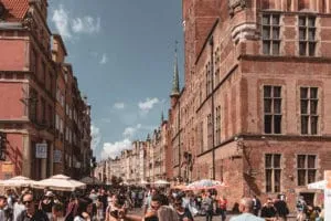 Gdansk, Polónia um fantástico centro histórico 15 Gdansk city center