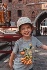 In Gdansk having fun