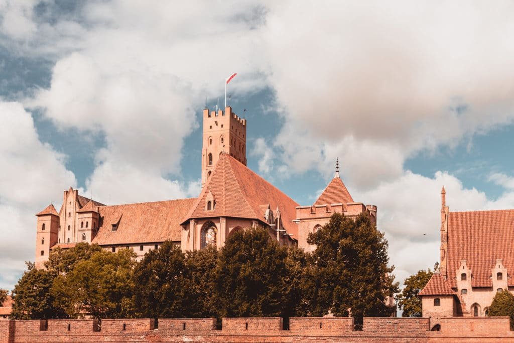 Malbork castle high tower