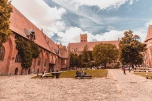Inside Malbork castle