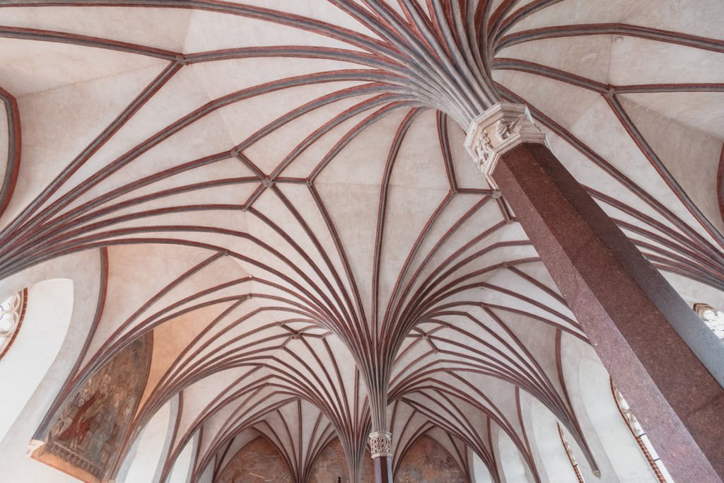 Inside Malbork castle