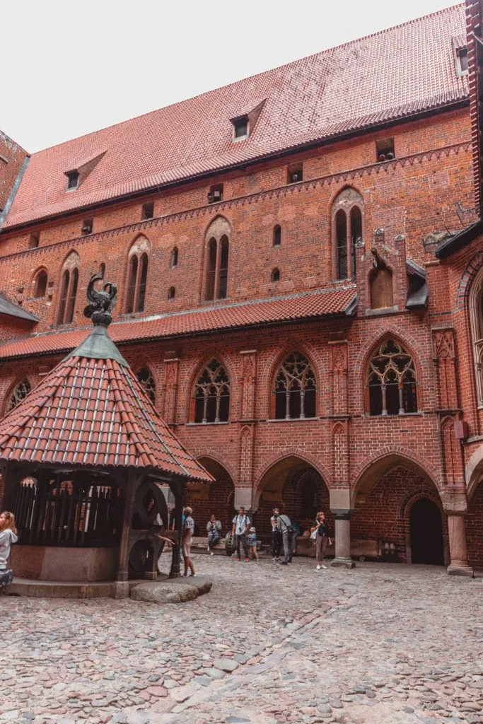 Malbork Castle in Poland- A tour of the Worlds Largest Castle 15 Malbork castle courtyard