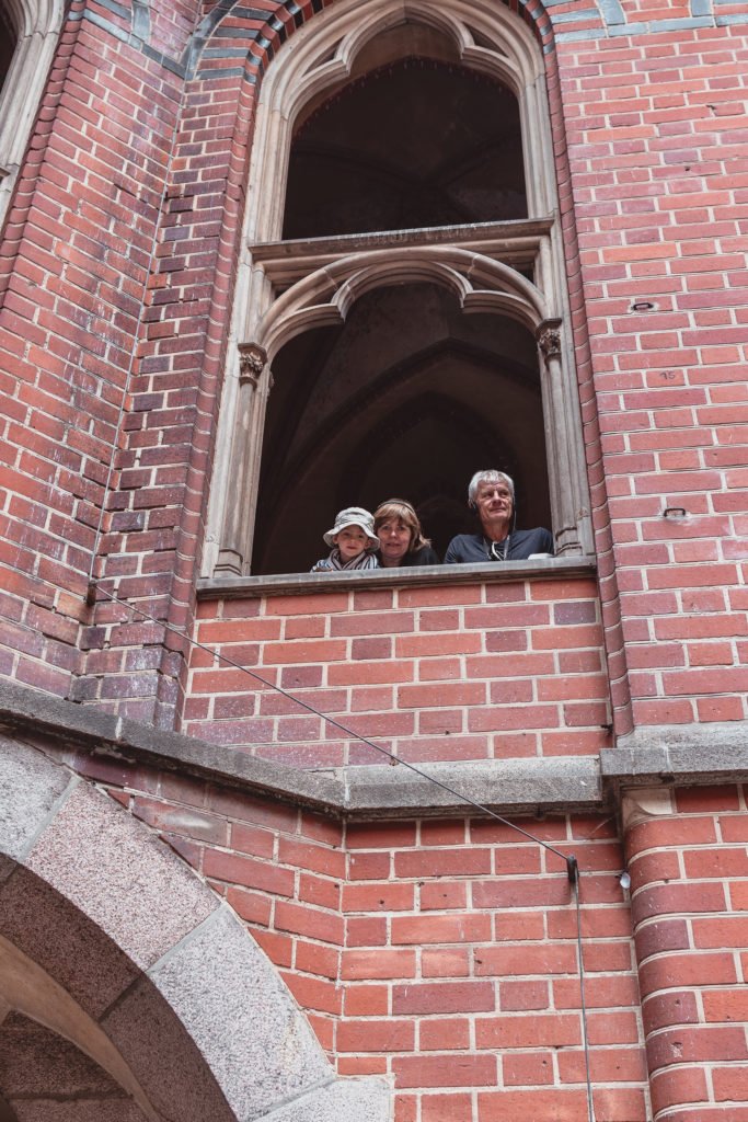 window of Malbork castle