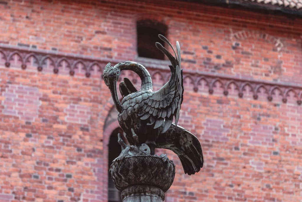 Pelican Malbork castle