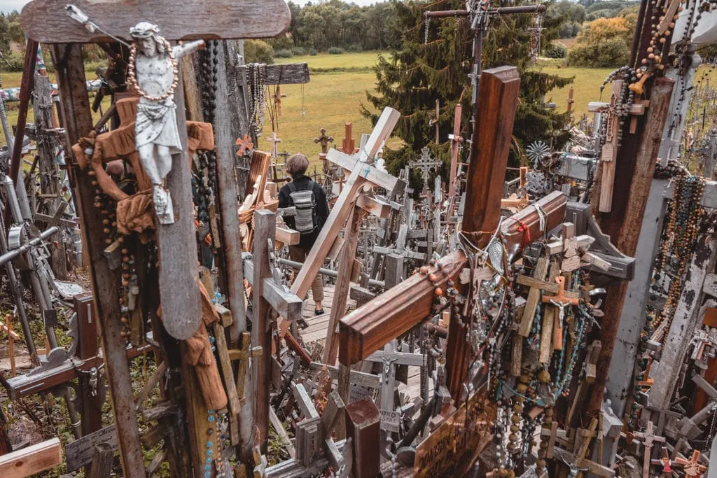 Tour of the Hill of crosses (Kryžių kalnas) Lithuania, UNESCO 10