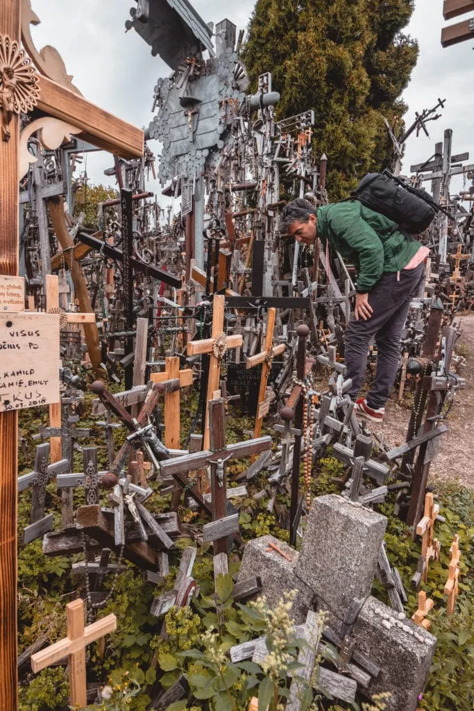 Tour of the Hill of crosses (Kryžių kalnas) Lithuania, UNESCO 15