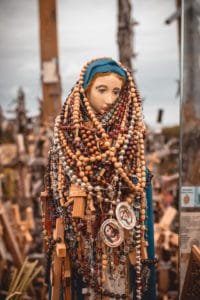 Visita à Colina das Cruzes na Lituânia (Kryžių kalnas) 21