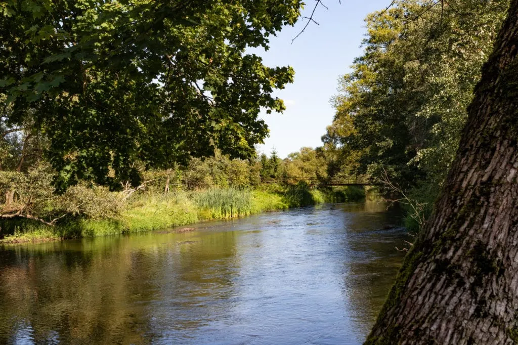 Kayak family river adventures - Verknė Lithuania 1