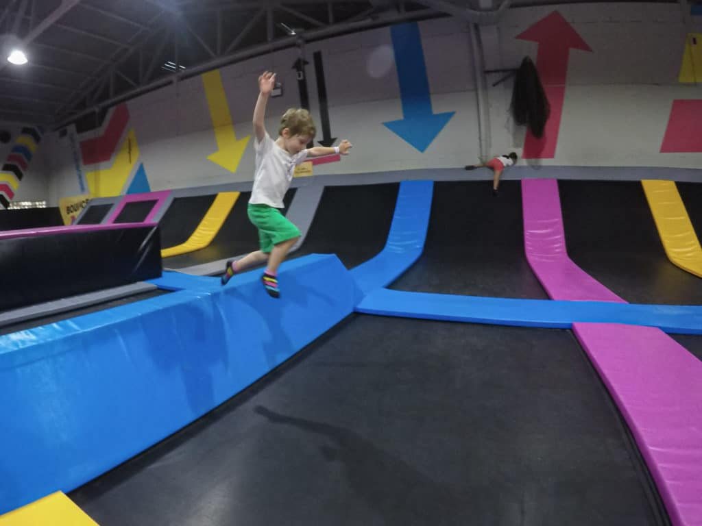 Trampoline park in Lisbon, our son's favourite spot 3 bounce-lisboa-trampolins
