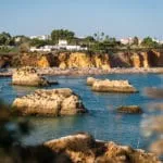 Portimão beach portugal