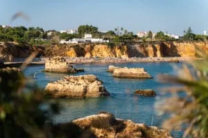 Portimão beach portugal