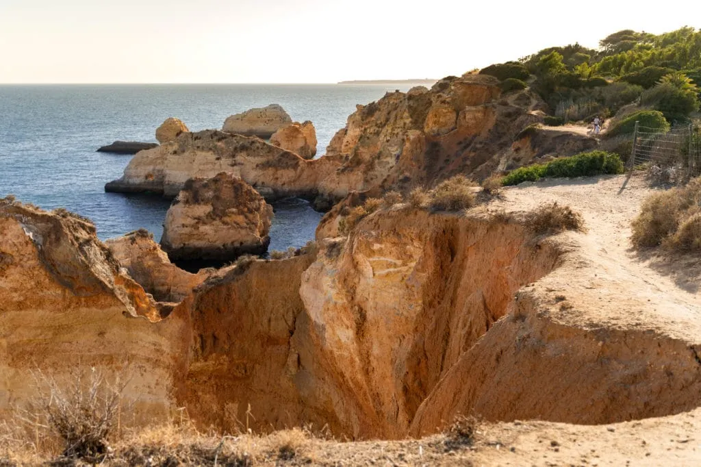 Portimão beach portugal