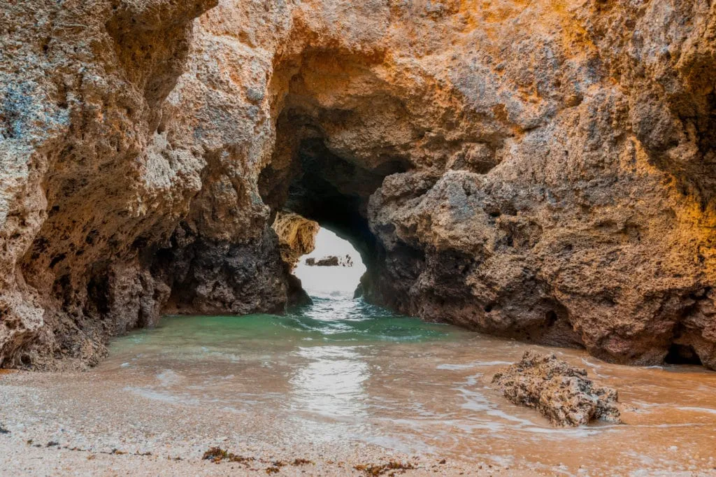 Portimão beach portugal
