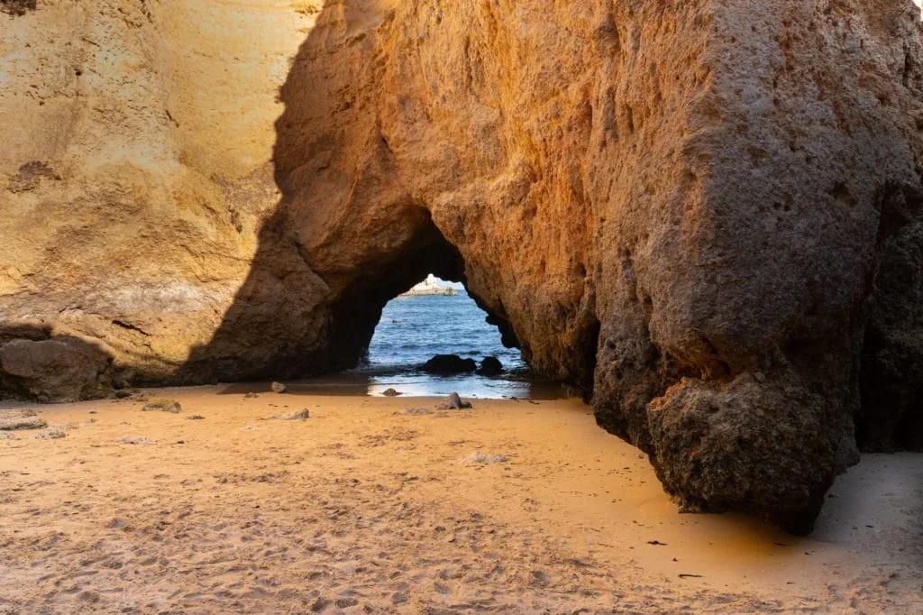 Portimão beach portugal
