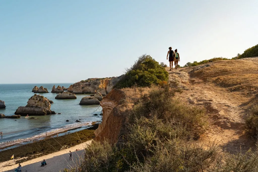 Portimão beach portugal
