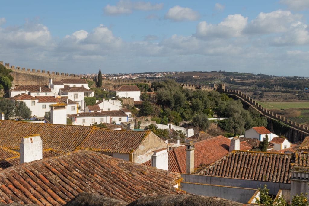 What a beautifull view in Obidos