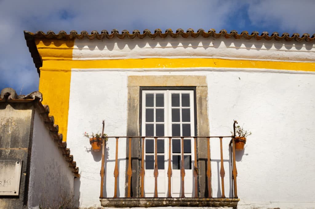 Obidos window detail
