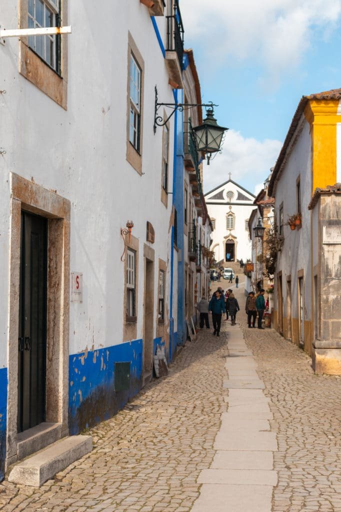 Obidos main street