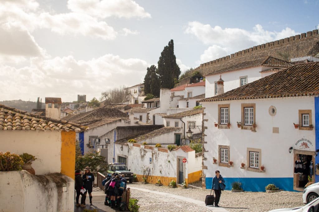 main stree of Obidos