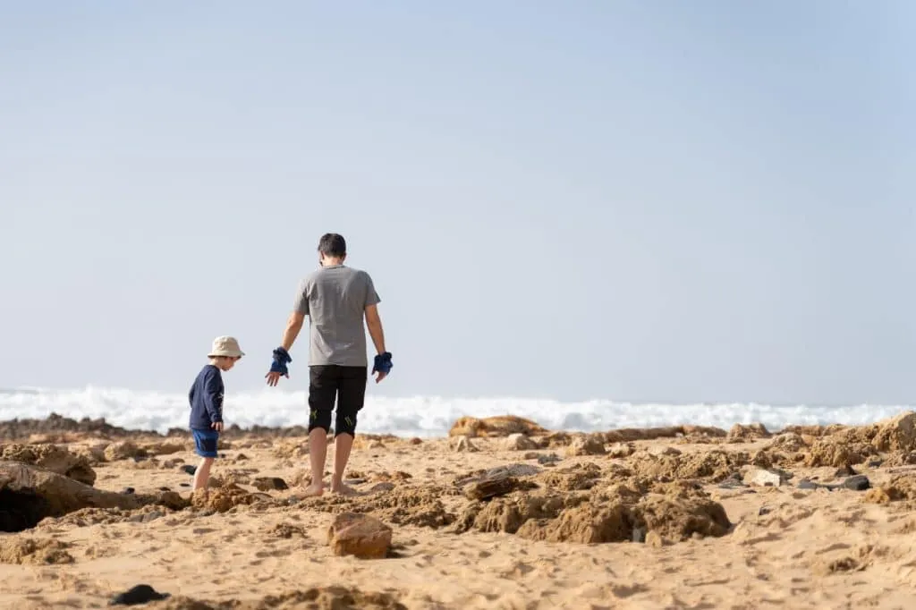 son and dad in rota vicentina