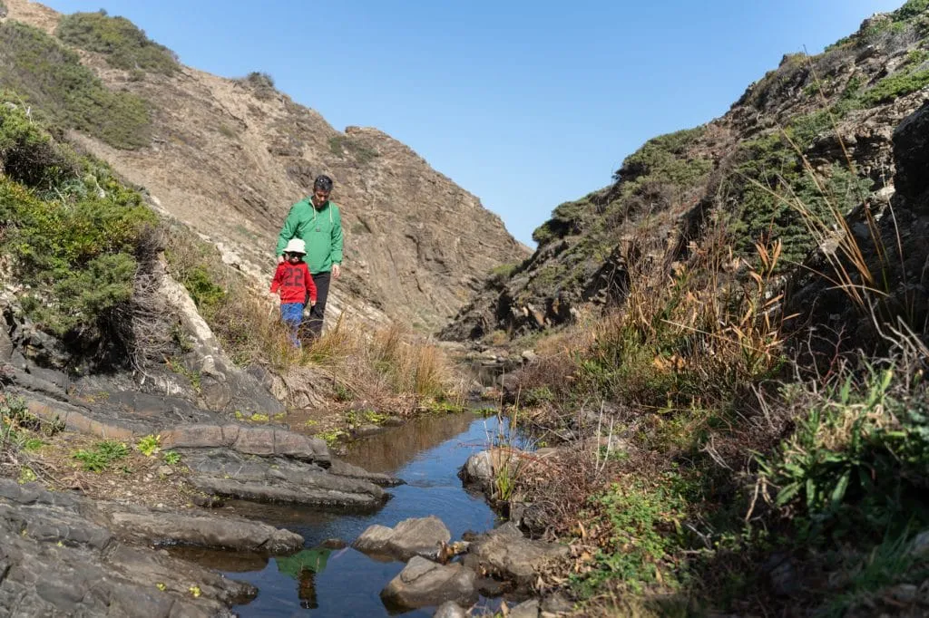 rota vicentina near the sea