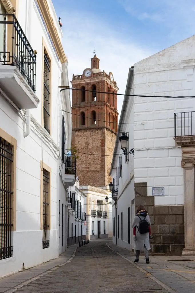Zafra church tower