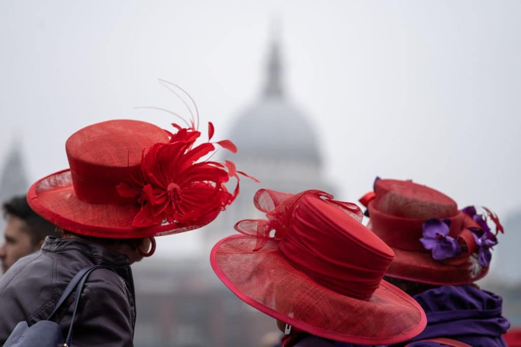 Top Tips to Visit London: Maximize Your Family Get-Together Experience 12 women in red hats london