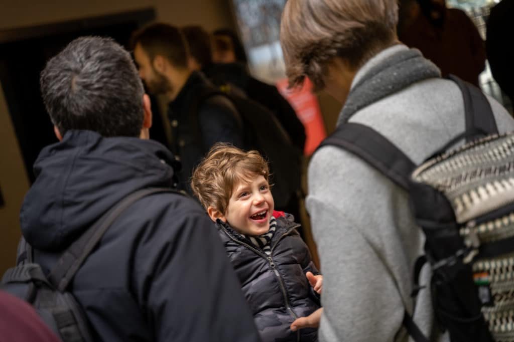 Top Tips to Visit London: Maximize Your Family Get-Together Experience 13 laughin kid in tate museum