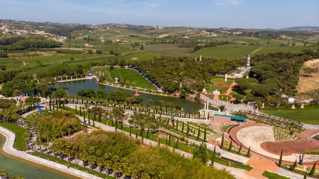 Um dia no Buddha Eden, o jardim da paz 29 overview of Buddha eden
