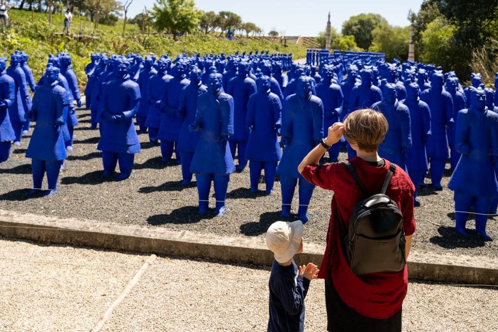A day in Budha Eden the garden of peace 18 looking at the terracotta soldiers