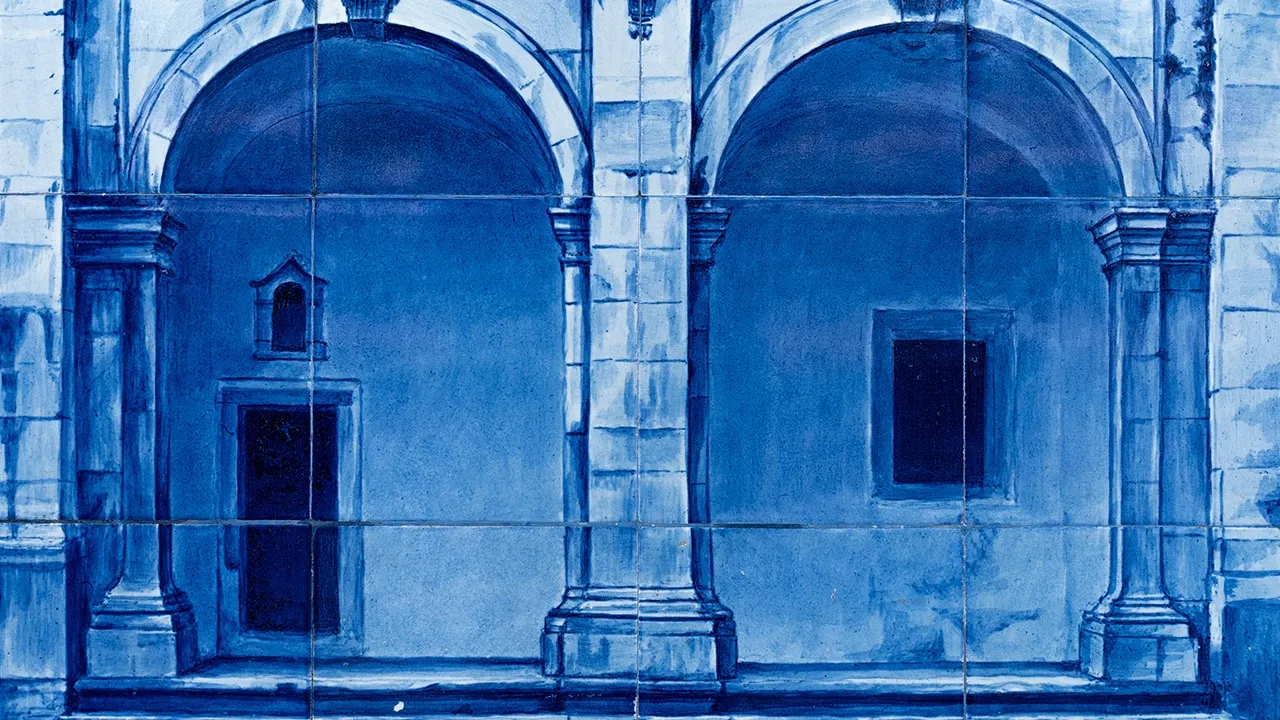 portuguese tiles from Convento de Sao paulo