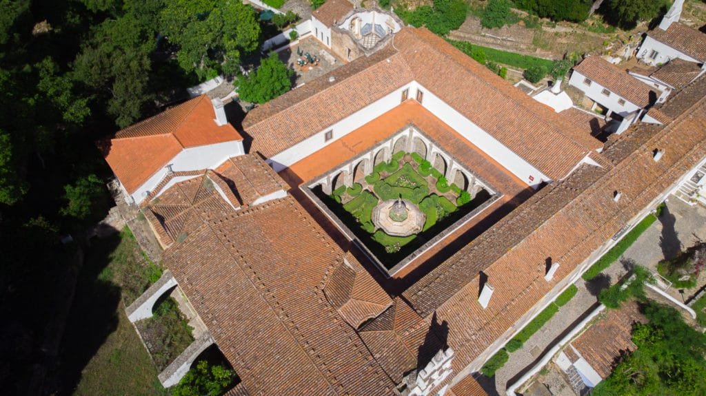 convento de são paulo aerial view