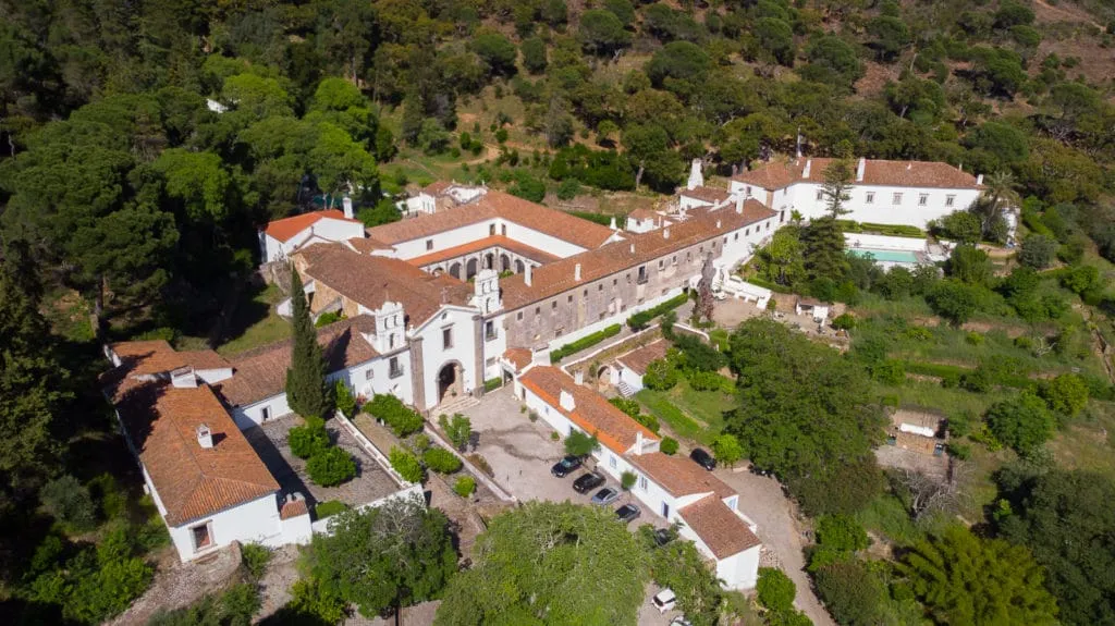 convento de são paulo aerial view