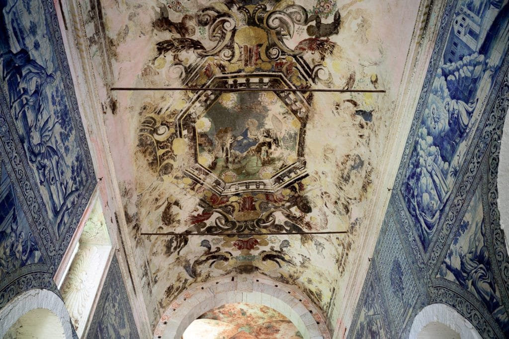 convento de são paulo church ceiling