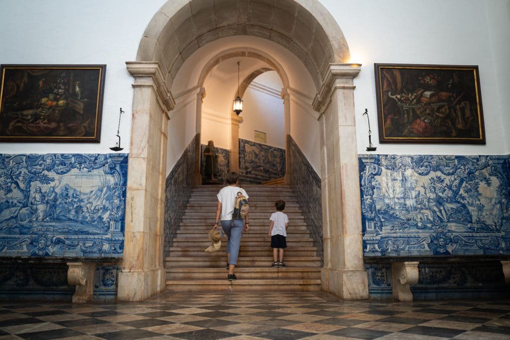 convento de são paulo famous corridor with tiles
